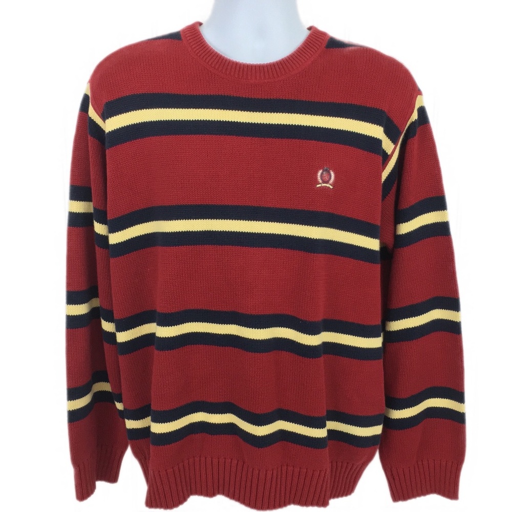Tommy Hilfiger Vintage Crewneck Sweater Large